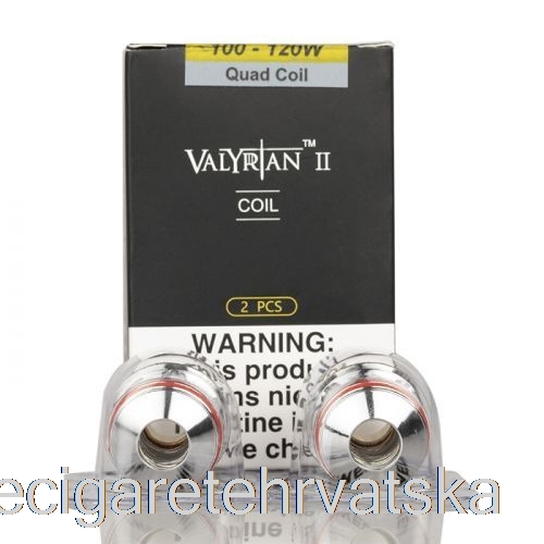 Vape Hrvatska Uwell Valyrian Ii 2 Zamjenske Zavojnice 0.15ohm četverostruke Zavojnice